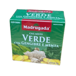 Madrugada Cha Verde Geng e Menta 15g